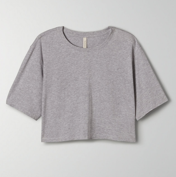 Foundation Cropped Crew T-Shirt - Picture 1 of 4